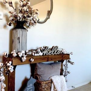 Kirkland’s Cotton Garland Rustic Farmhouse Home Decor set of 2